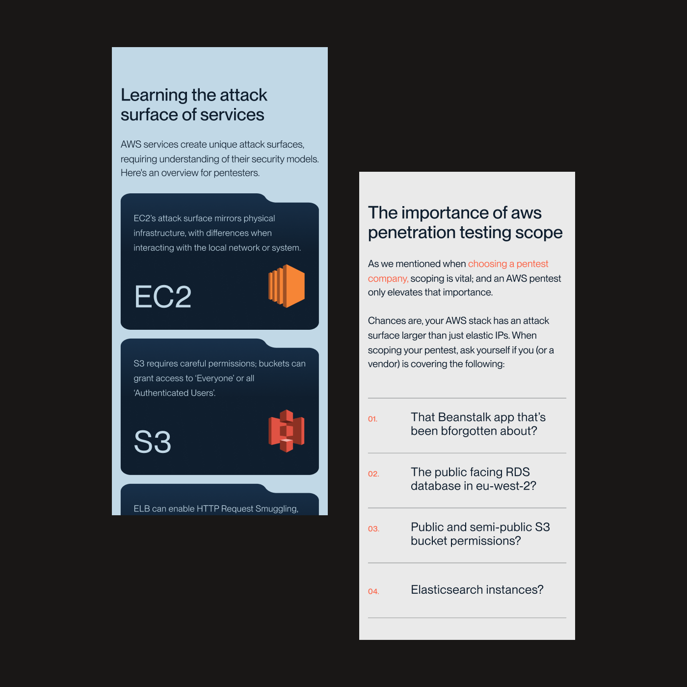 Overview of AWS attack