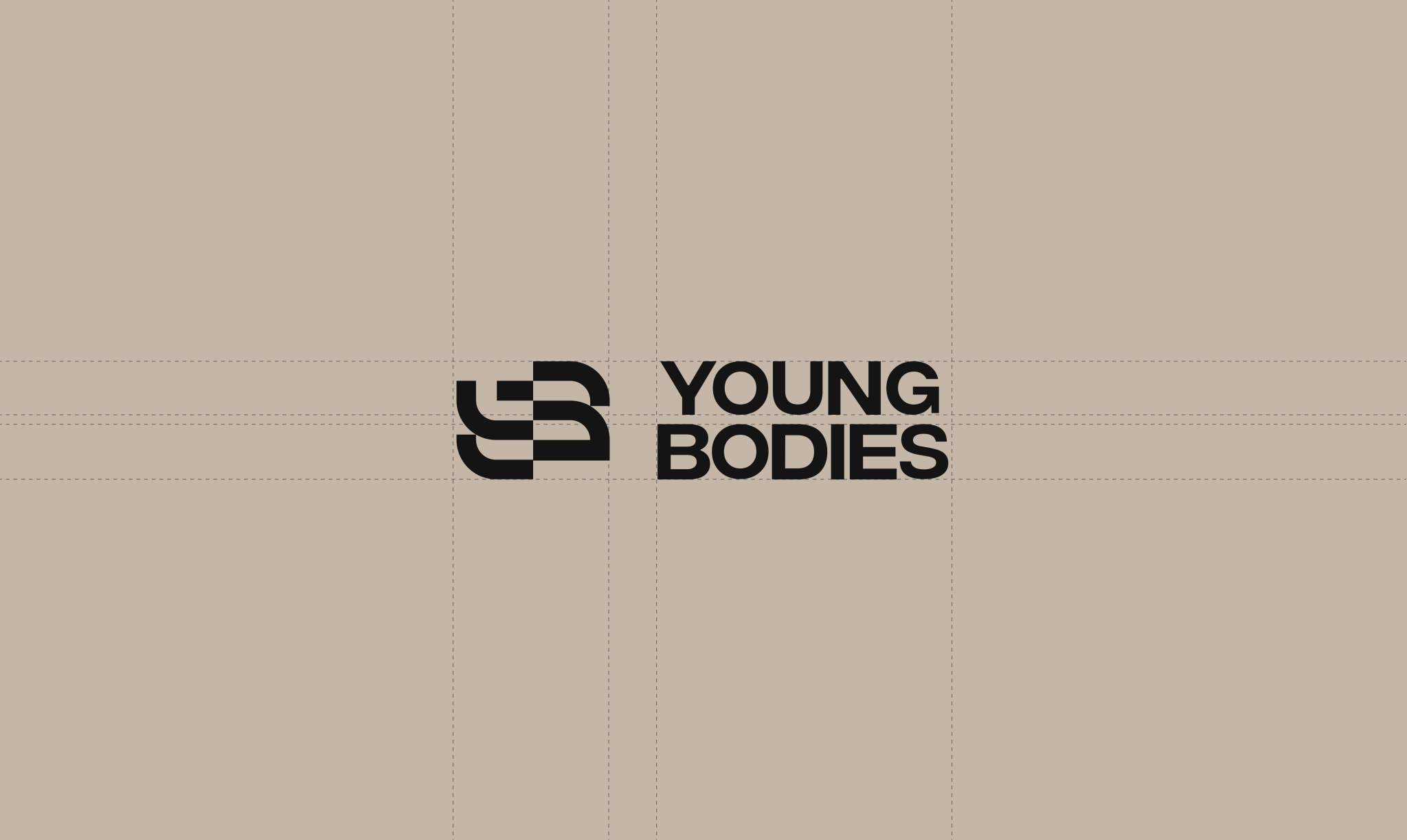 Young Bodies brand logo design