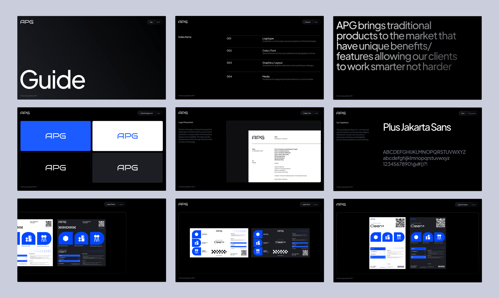 APG brand style guide