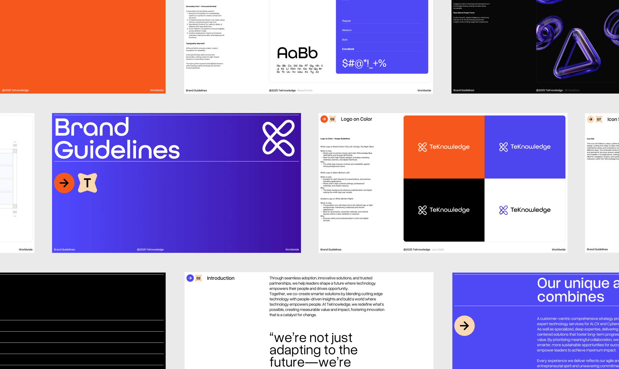 TeKnowledge brand guidelines overview