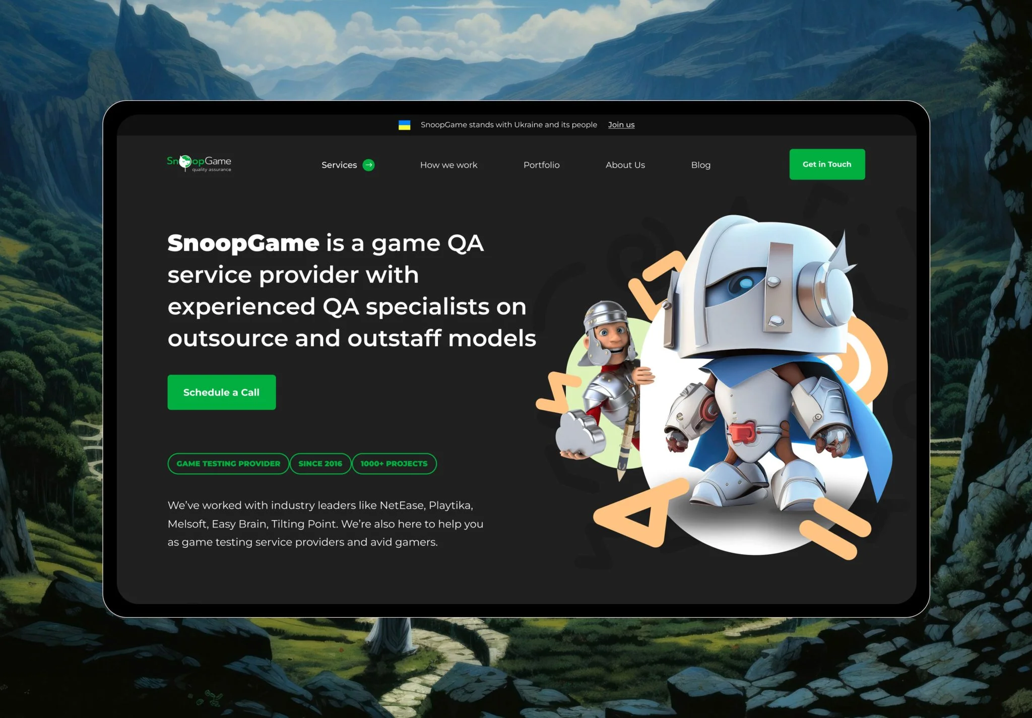 SnoopGame Hero image | Case Study