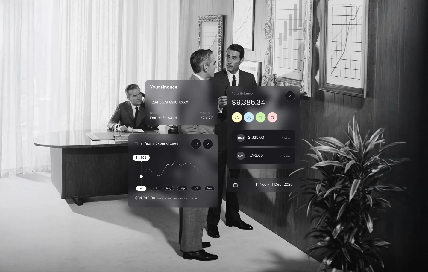 Financial Website Creation