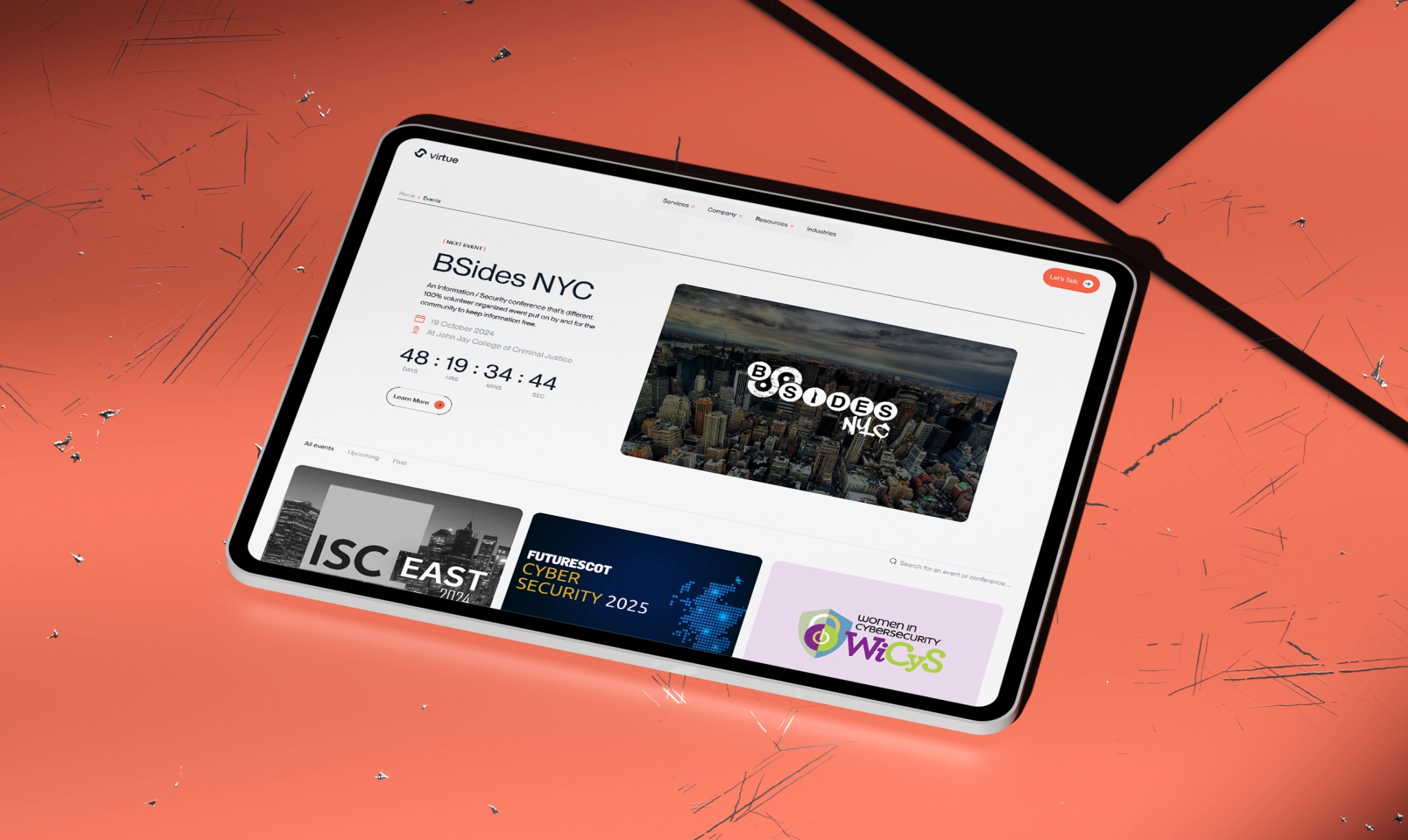 upcoming cybersecurity conferences and events