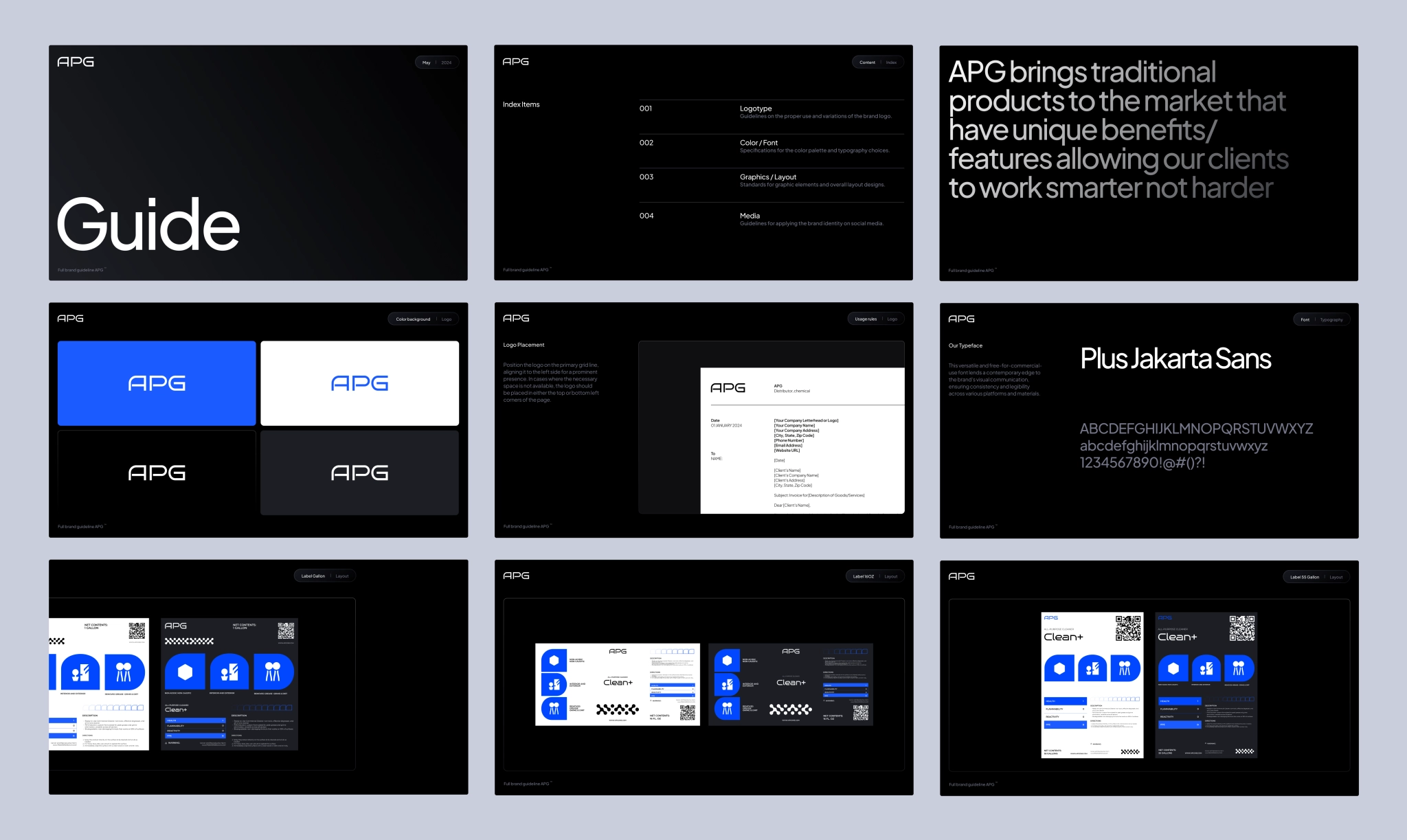 APG Brand Guidelines Overview