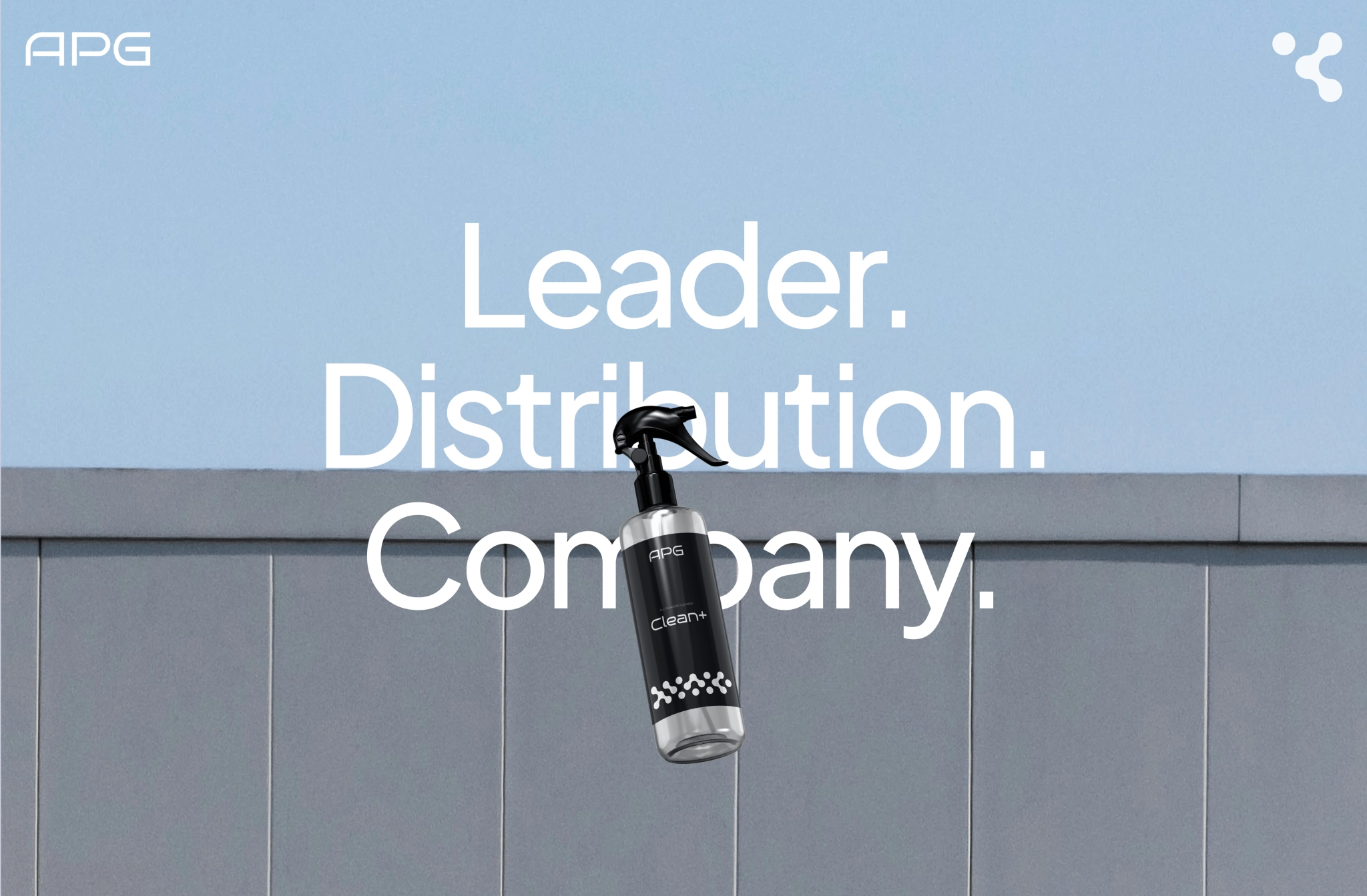 APG Clean+ spray bottle