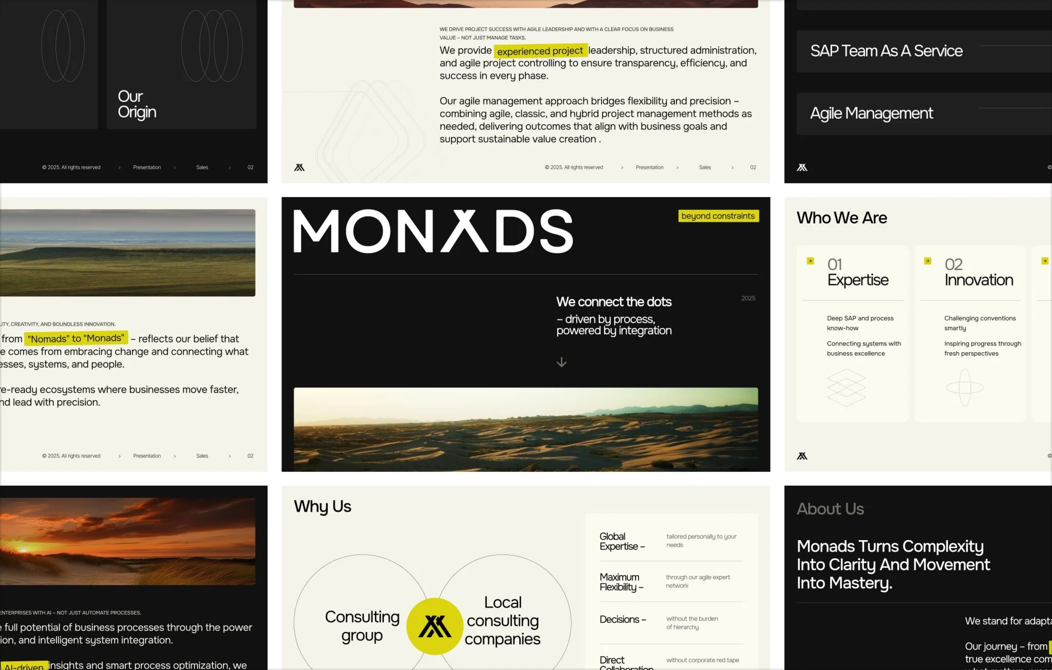 Monads presentation slides overview