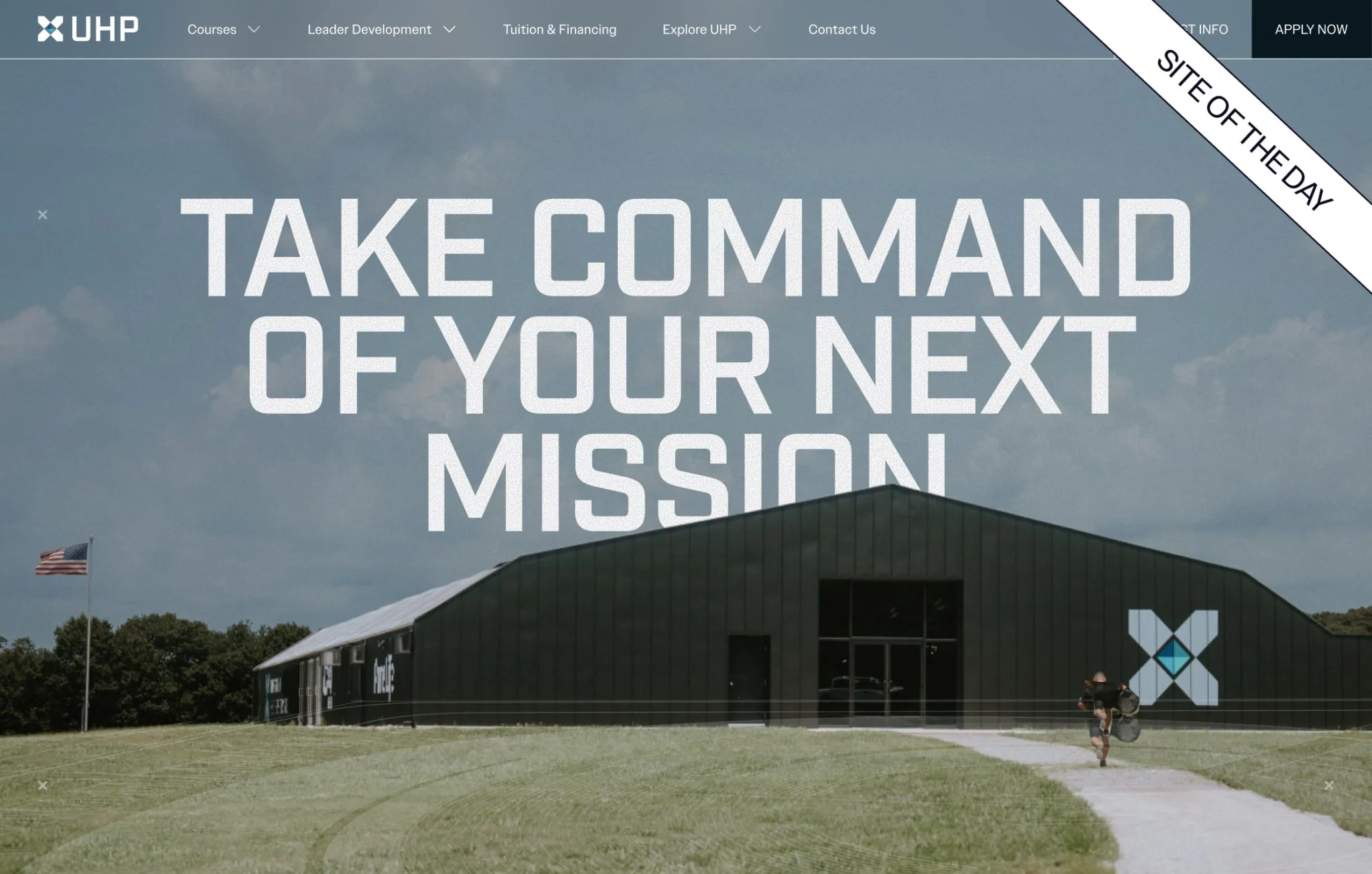 UHP training facility exterior