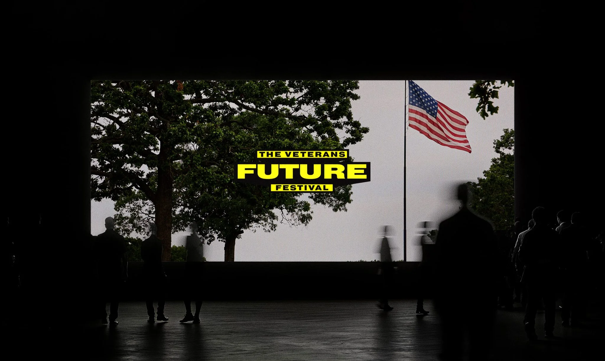 Veterans Future Festival screen